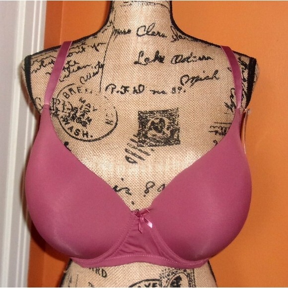 Jennifer Intimates Full Coverage Underwire 40D Fuschia Bra NWT - Picture 7 of 7